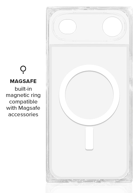 SQUARE? Orange Mother of Pearl iPhone Case