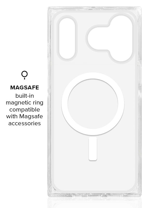 SQUARE? Orange Mother of Pearl iPhone Case