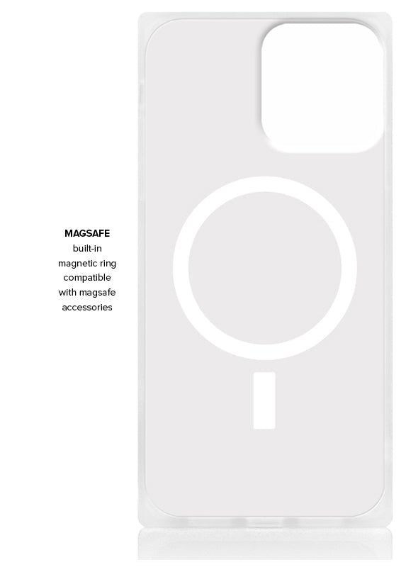 SQUARE? Nude Python Faux Leather iPhone Case
