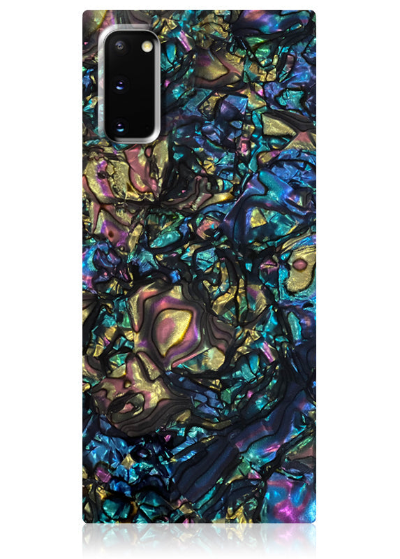 SQUARE? Abalone Shell Galaxy Case