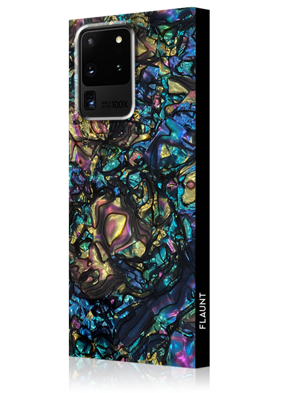 SQUARE? Abalone Shell Galaxy Case