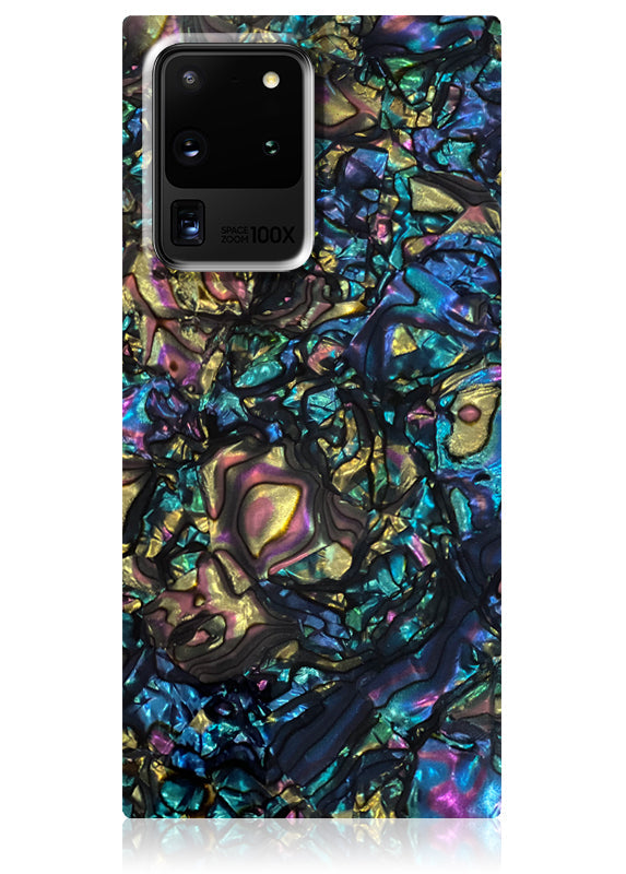 SQUARE? Abalone Shell Galaxy Case