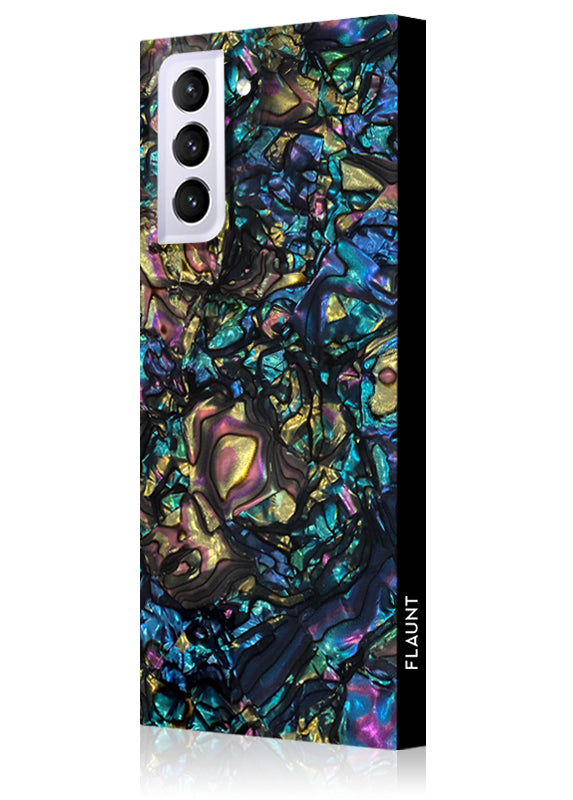SQUARE? Abalone Shell Galaxy Case