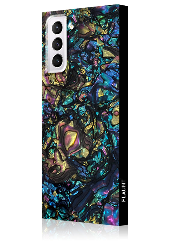 SQUARE? Abalone Shell Galaxy Case