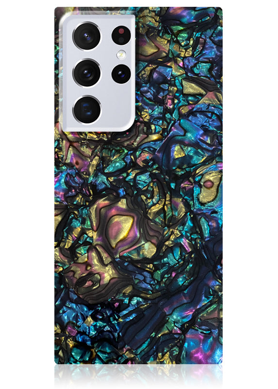 SQUARE? Abalone Shell Galaxy Case