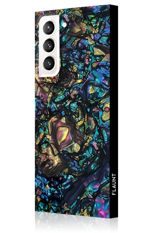 SQUARE? Abalone Shell Galaxy Case