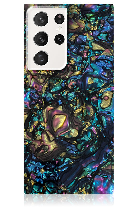 SQUARE? Abalone Shell Galaxy Case
