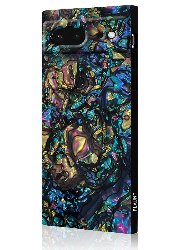 SQUARE? Abalone Shell Pixel Case