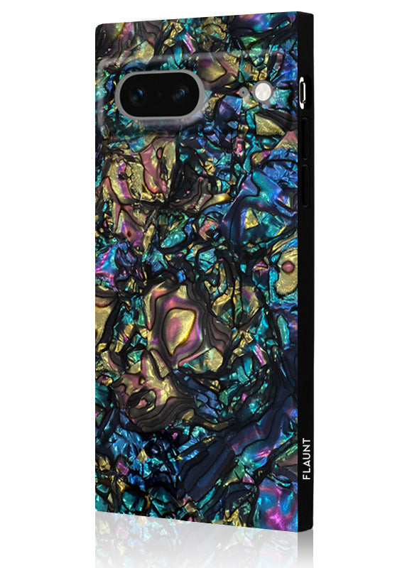 SQUARE? Abalone Shell Pixel Case