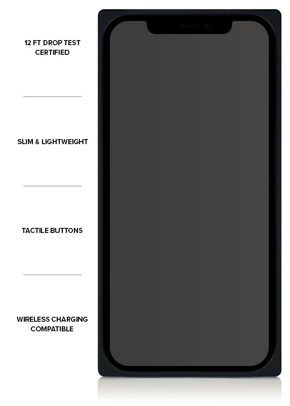 SQUARE? Neutral Print Pixel Case