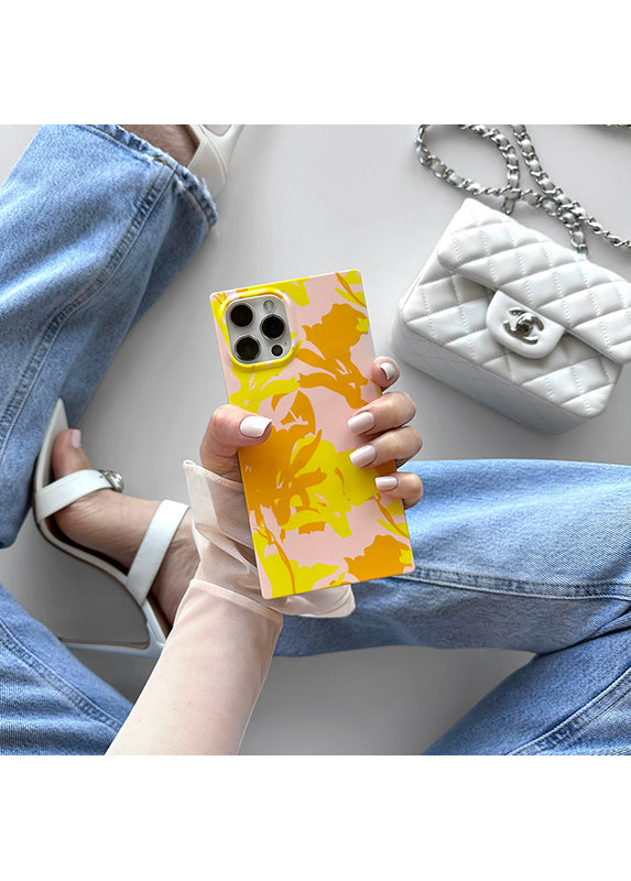 SQUARE? Blush Blossom iPhone Case