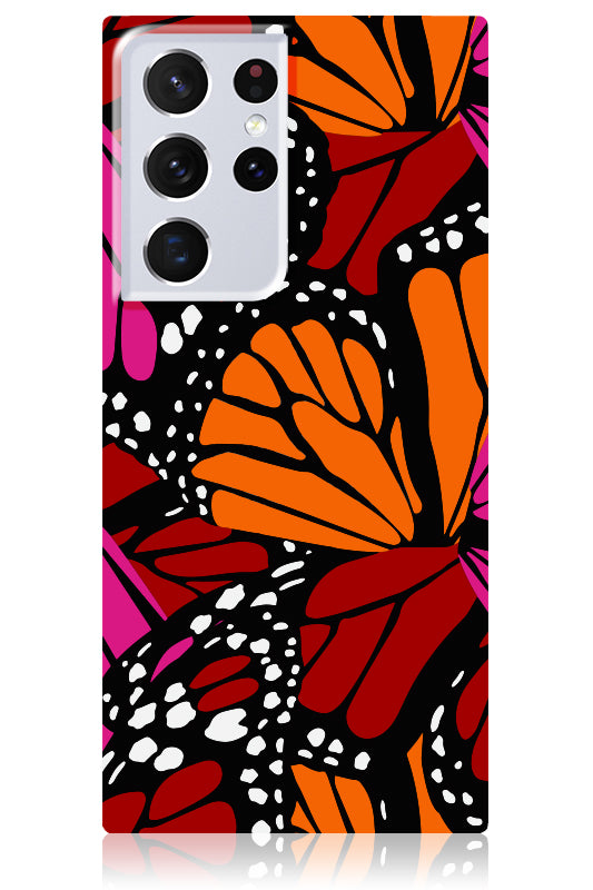 SQUARE? Butterfly Galaxy Case