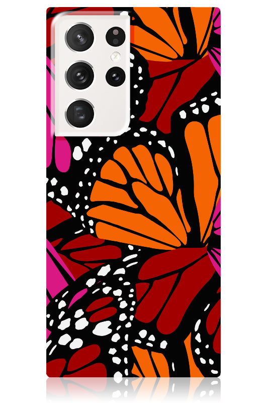 SQUARE? Butterfly Galaxy Case