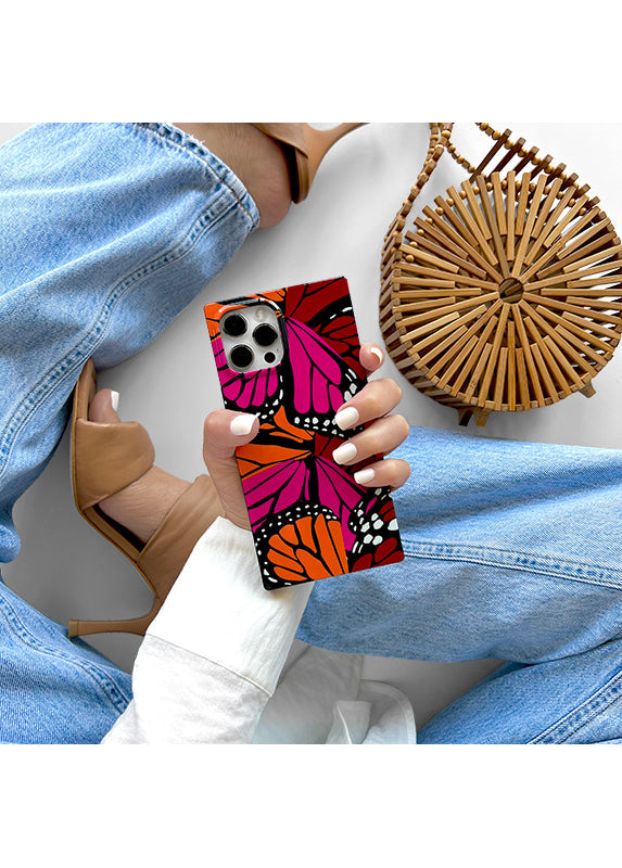 SQUARE? Butterfly Galaxy Case