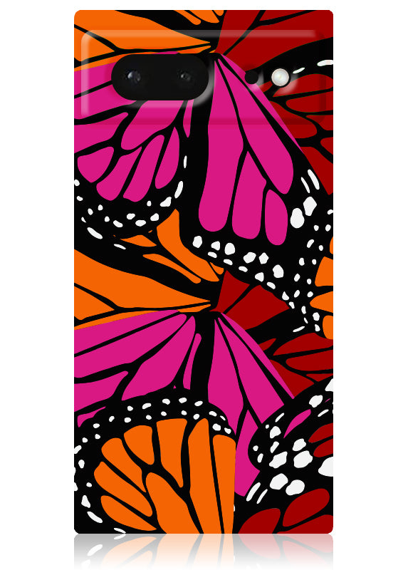 SQUARE? Butterfly Pixel Case