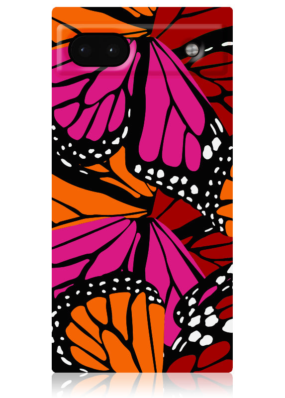 SQUARE? Butterfly Pixel Case