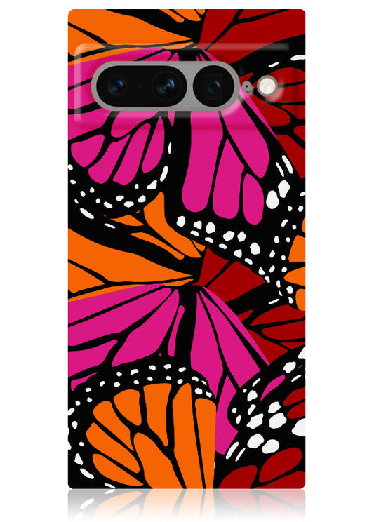SQUARE? Butterfly Pixel Case