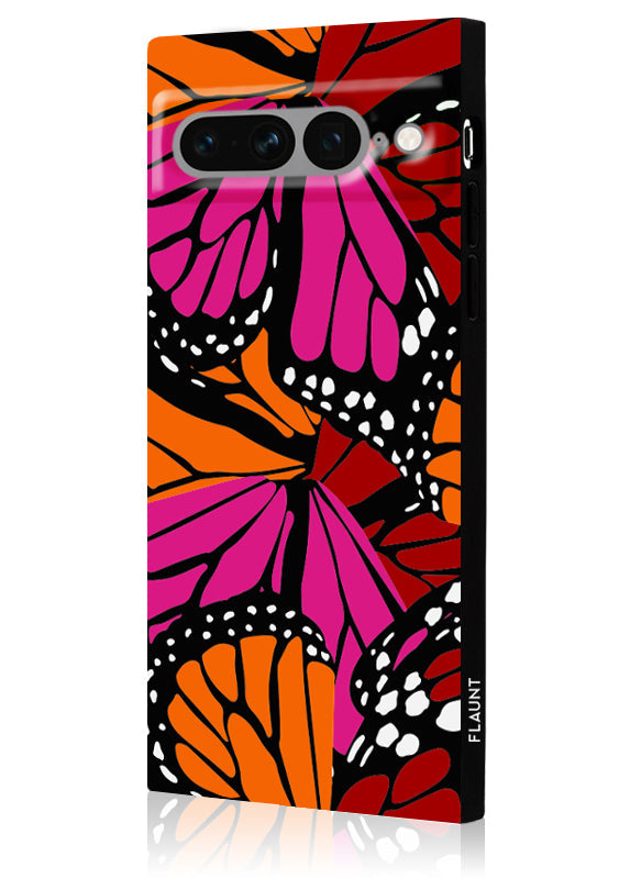 SQUARE? Butterfly Pixel Case