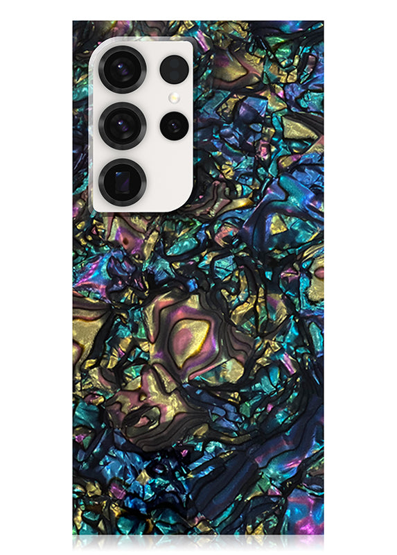 SQUARE? Abalone Shell Galaxy Case