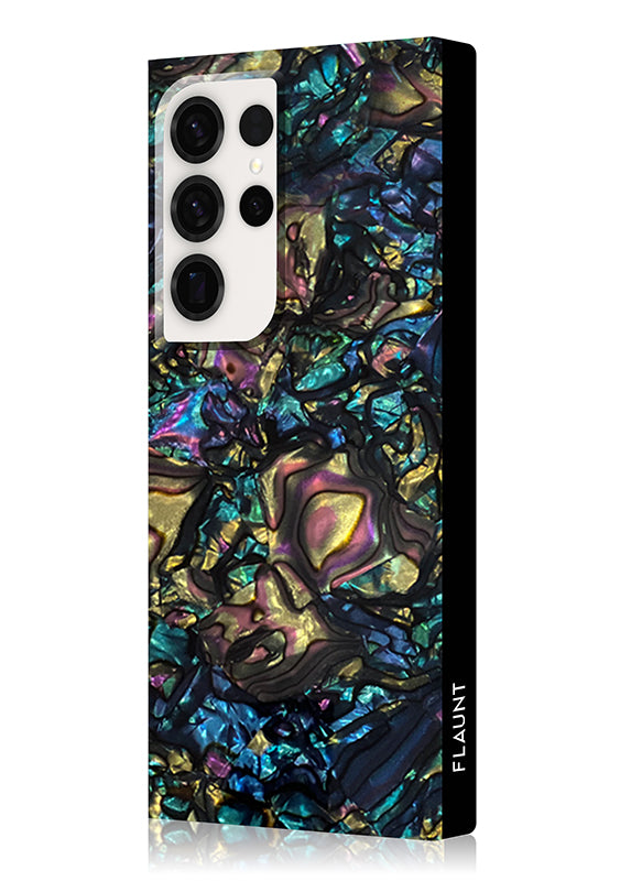 SQUARE? Abalone Shell Galaxy Case