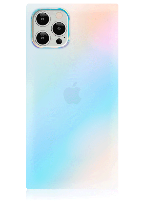 SQUARE? Iridescent Satin iPhone Case