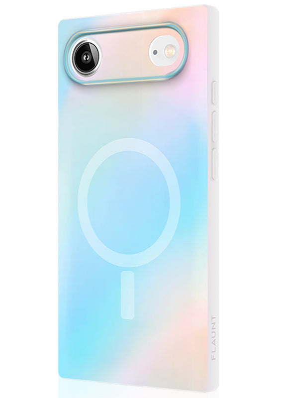 SQUARE? Iridescent Satin iPhone Case