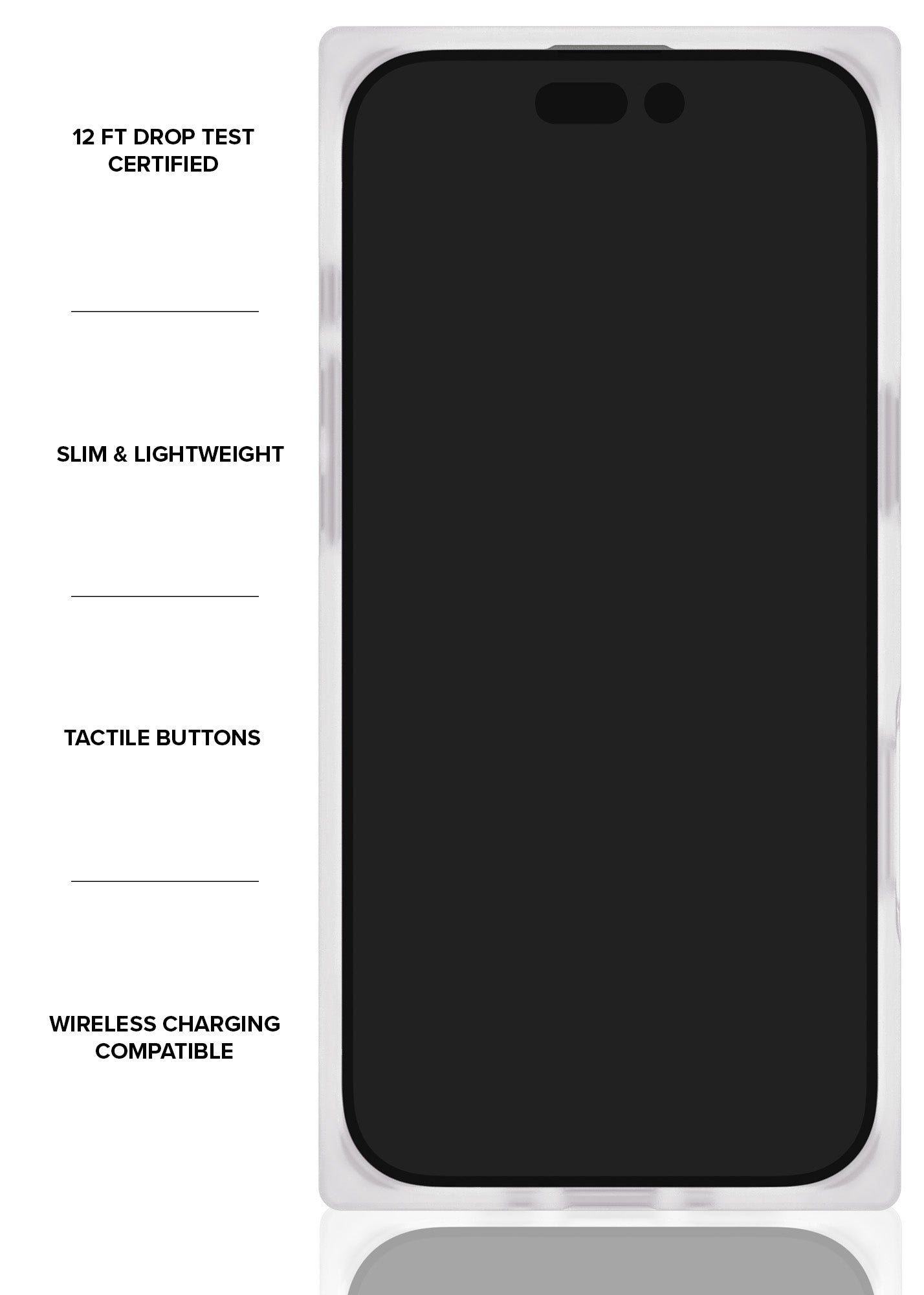 SQUARE? Iridescent Satin iPhone Case