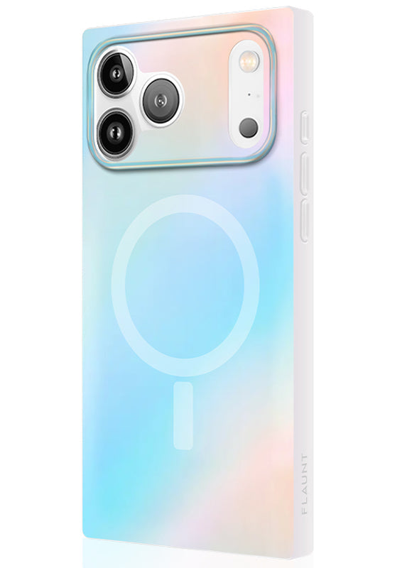 SQUARE? Iridescent Satin iPhone Case