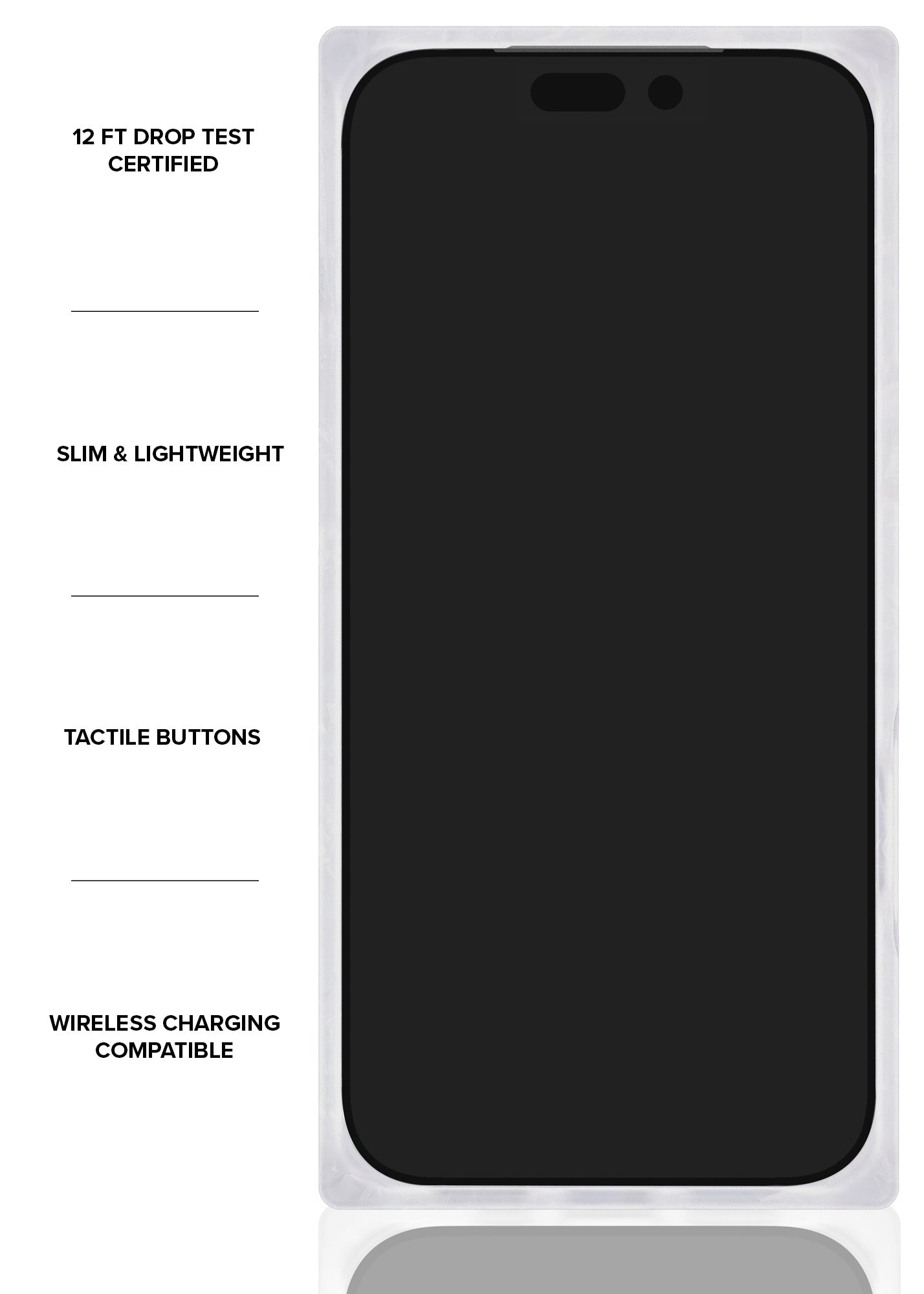 SQUARE? Iridescent Satin iPhone Case