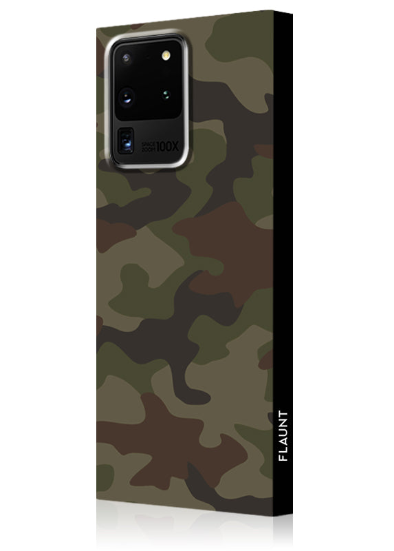 SQUARE? Matte Camo Galaxy Case
