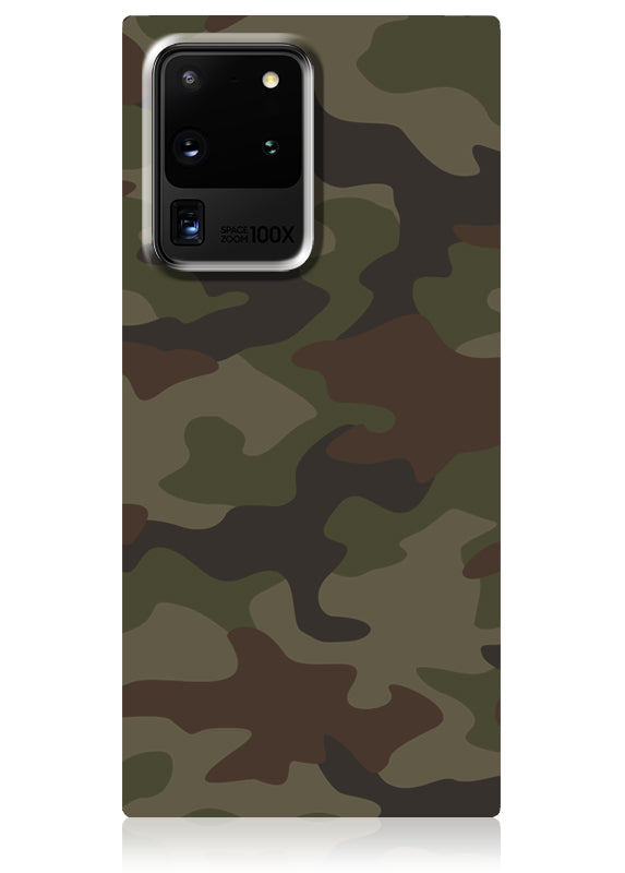 SQUARE? Matte Camo Galaxy Case