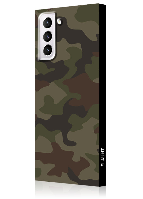 SQUARE? Matte Camo Galaxy Case