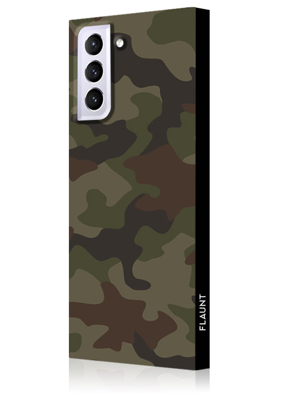 SQUARE? Matte Camo Galaxy Case
