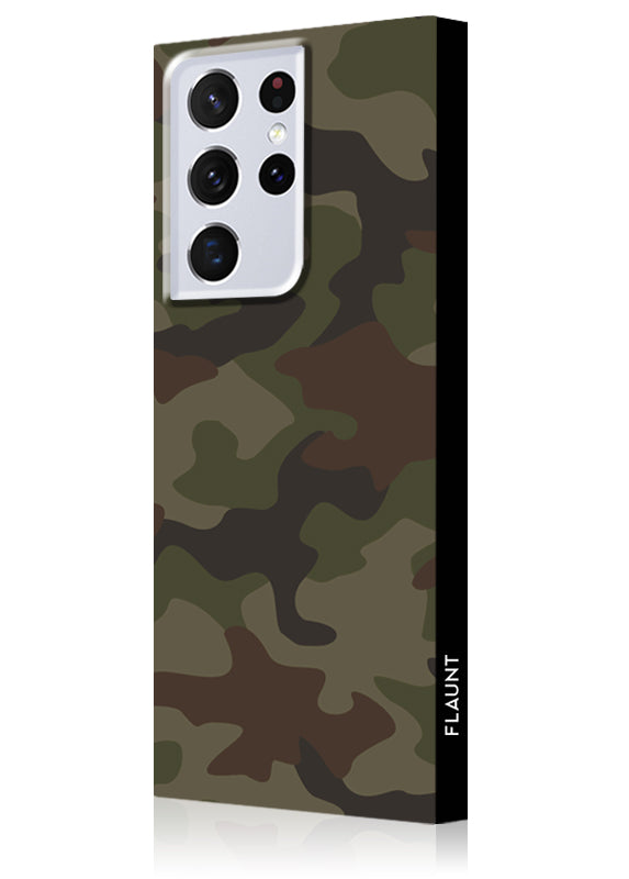 SQUARE? Matte Camo Galaxy Case