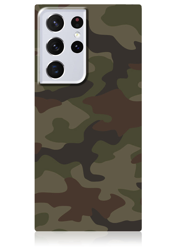 SQUARE? Matte Camo Galaxy Case