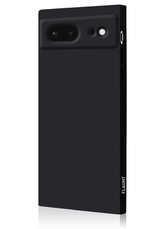 SQUARE? Matte Black Pixel Case