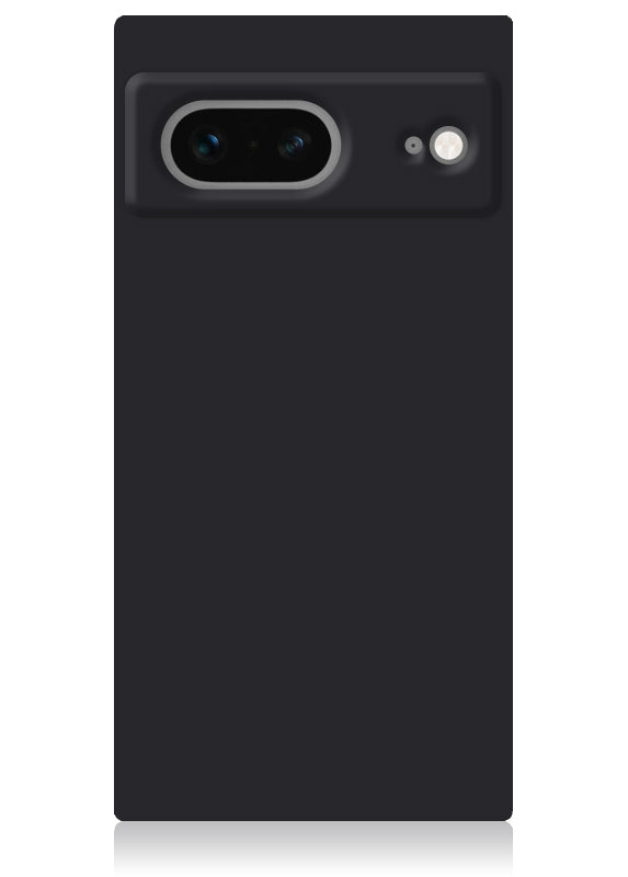 SQUARE? Matte Black Pixel Case