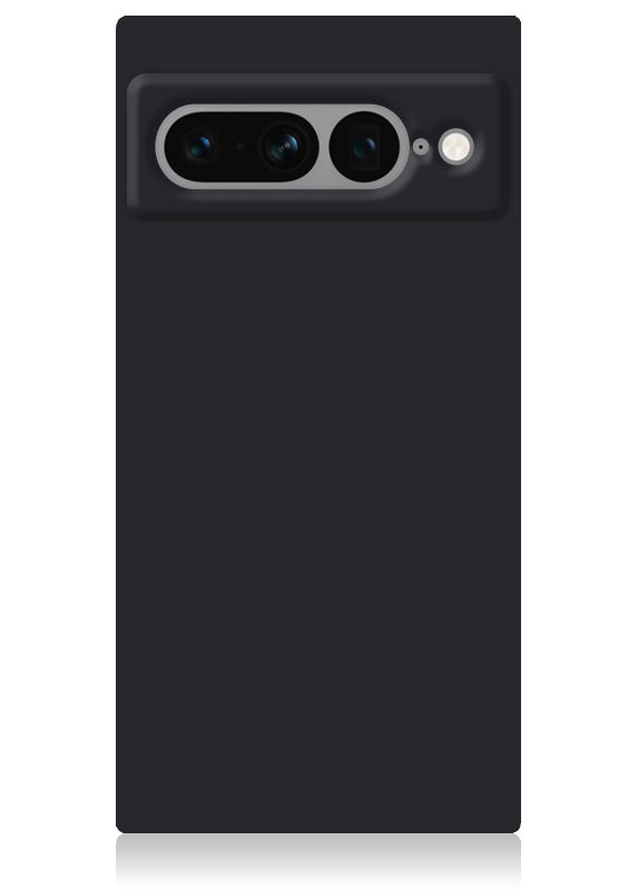 SQUARE? Matte Black Pixel Case