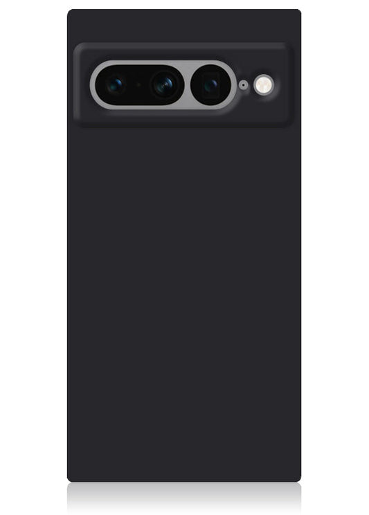 SQUARE? Matte Black Pixel Case