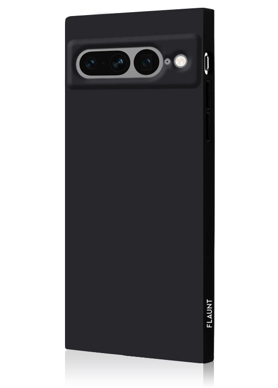 SQUARE? Matte Black Pixel Case