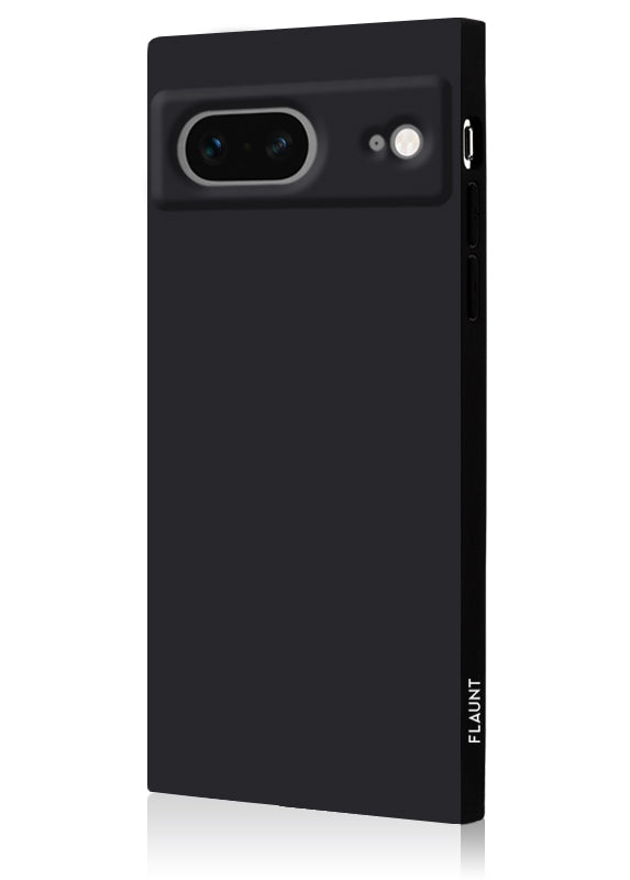 SQUARE? Matte Black Pixel Case