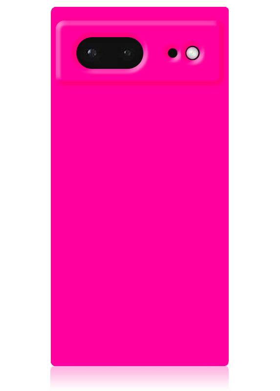 SQUARE? Neon Pink Pixel Case