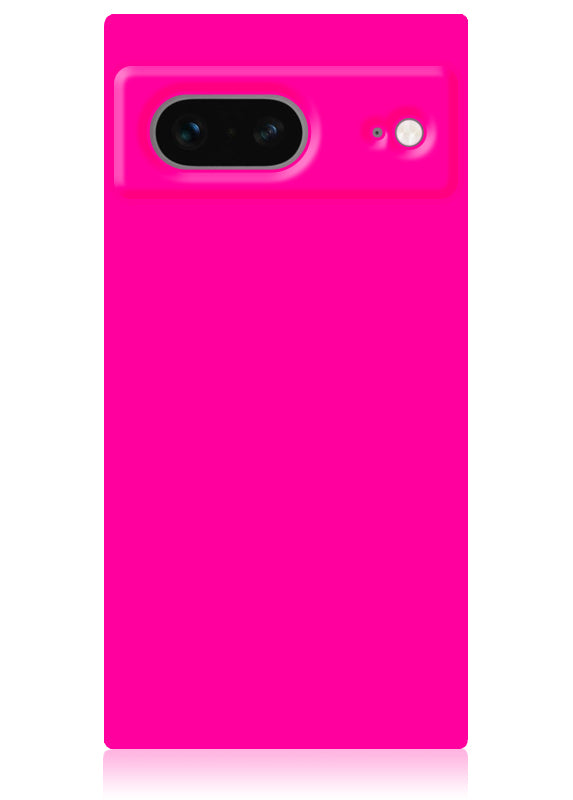 SQUARE? Neon Pink Pixel Case