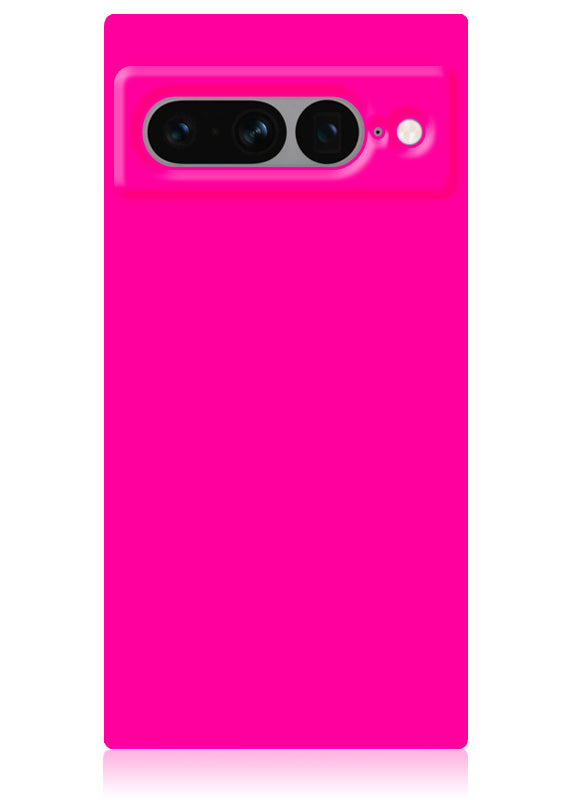 SQUARE? Neon Pink Pixel Case