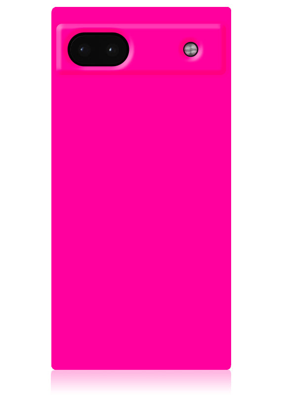 SQUARE? Neon Pink Pixel Case