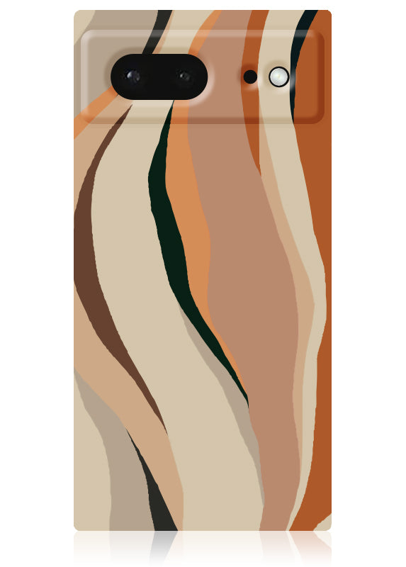 SQUARE? Neutral Print Pixel Case
