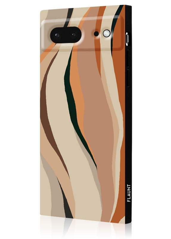 SQUARE? Neutral Print Pixel Case