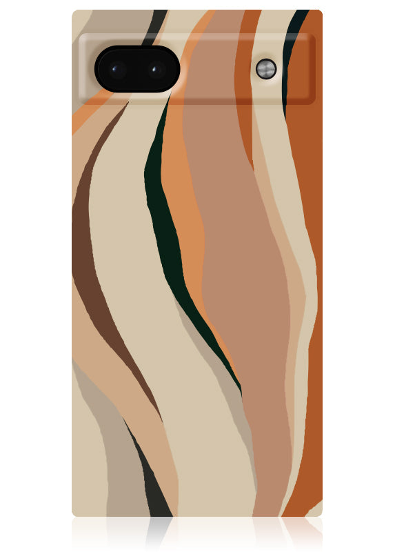 SQUARE? Neutral Print Pixel Case