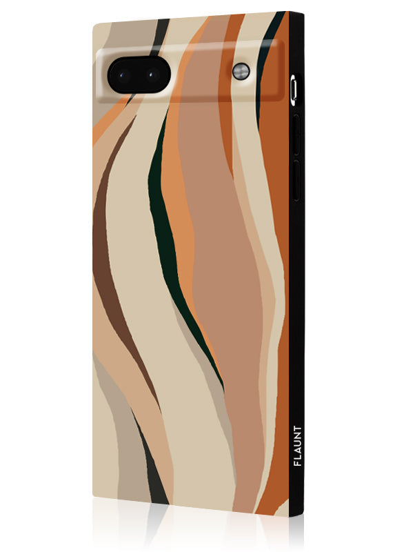SQUARE? Neutral Print Pixel Case
