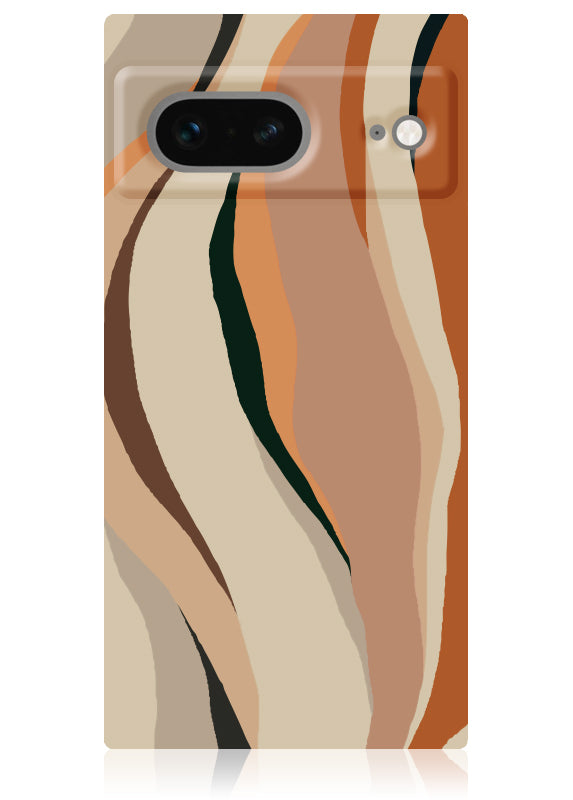 SQUARE? Neutral Print Pixel Case